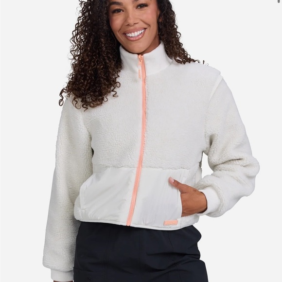 Bad Birdie Jackets & Blazers - NWT Bad Birdie The Cozy Jacket in color white onyx